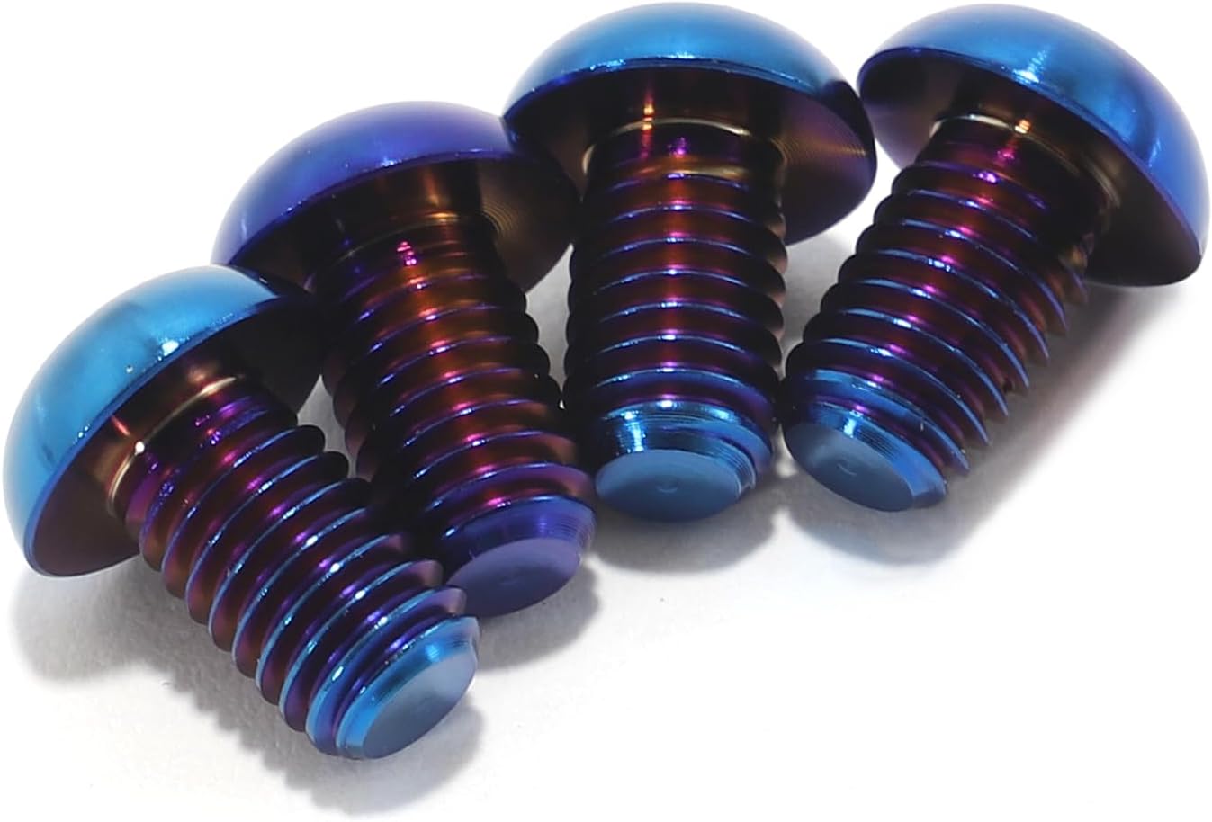 Burnt Blue Decorative Cover Bolt Set — Talaria XXX (Left Side)
