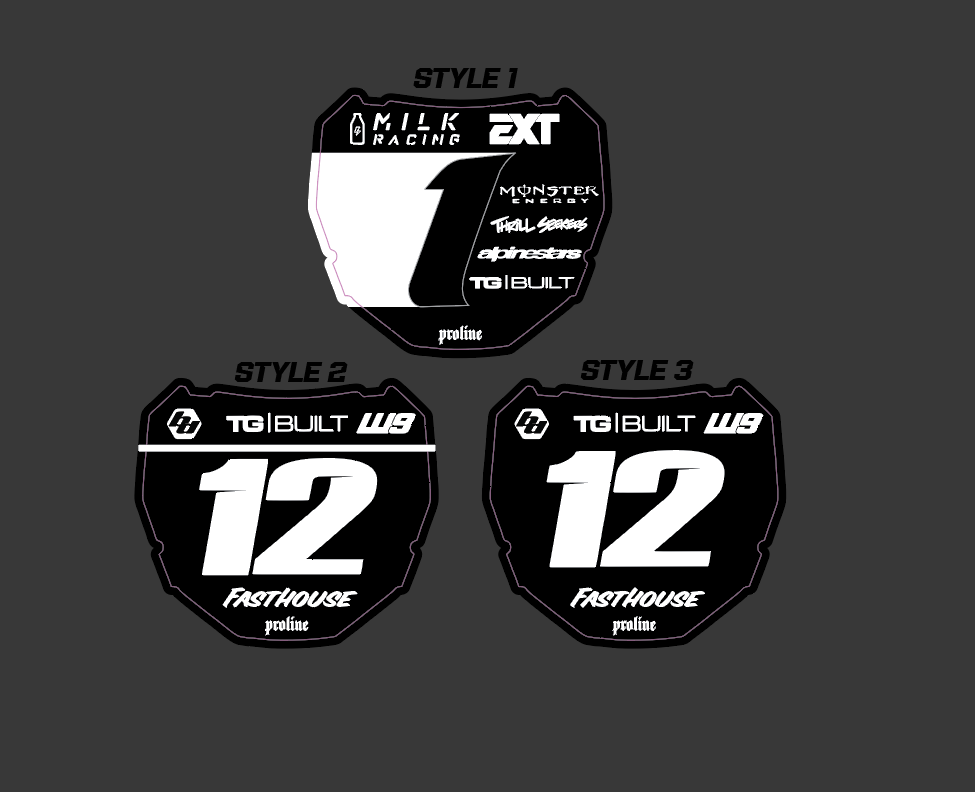 ODI Front Plate Decal